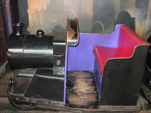 Carriage waiting in loading area